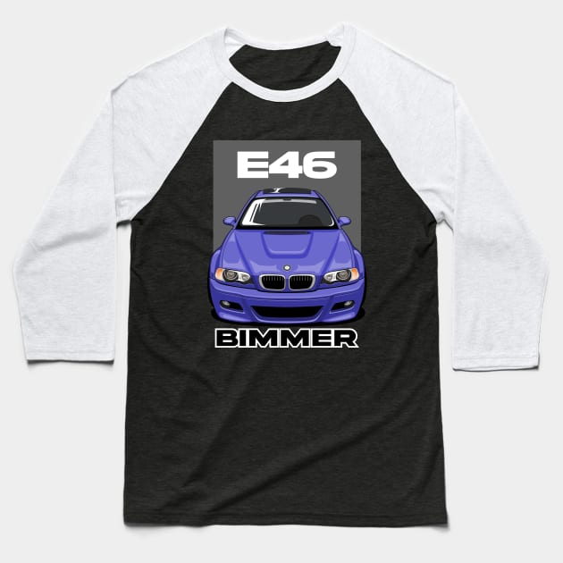 E46 M3 Baseball T-Shirt by squealtires